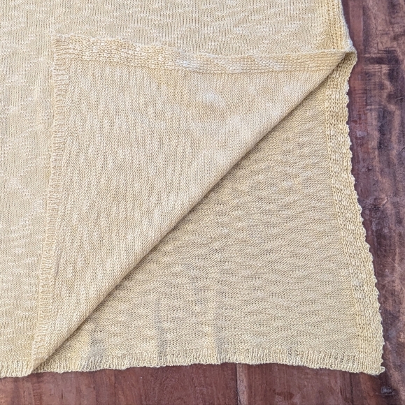 ✨FINAL PRICE✨ Knit Yellow Summer Tank & Shorts Set - Picture 8 of 9